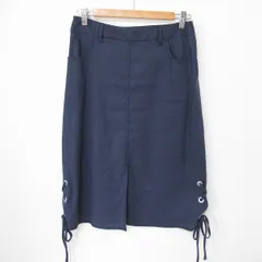 シーバイクロエ SEE BY CHLOE ヴィンテージ リネン混 ロングスカート サイドリボン レディース [a961085ss]