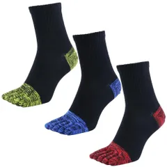 【迅速発送】アスカ 5本指ソックス 厚底パイル 旭化成消臭ROICA使用 強靭補強 ハーフ丈