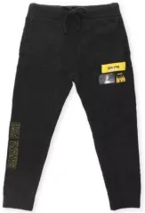【中古】衣料雑貨 アッシュ・リンクス ネームタグデザイン リラックスイージーパンツ ブラック ユニセックスL-XLサイズ 「BANANA FISH」