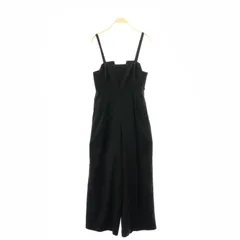 FOLD TUCK WIDE ROMPERS ブラック Mサイズ Ameri（アメリ）の「FOLD TUCK WIDE ROMPERS（サロペット