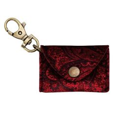 Right ON! STRAPS - ピックポーチ - PICK POUCH PAISLEY／Red
