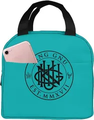おまけつき キングヌー GNU FRIENDS BAG トートバッグ 缶バッジ