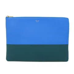 2023年最新】セリーヌ celine バイカラー クラッチ ポーチ バッグ 中古