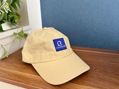 ライブランロゴ入りキャップ🧢ベージュ