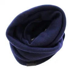 アルマーニ コレツィオーニ ARMANI COLLEZIONI スヌード マフラー ウール カシミヤ UNI 紺 ネイビー グレー /KUのサムネイル