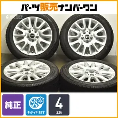 匿名送料込み BMW MINI ミニクーパー 純正 ホイール 195/55R16 2022年製 バリ溝美品】MINI R55 ミニクーパー S 純正 16in 6.5J