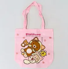 【中古】バッグ 集合 リラックマ おでかけトート 「リラックマ×ローソン」 2015年 秋のリラックマフェア お店で交換コース景品