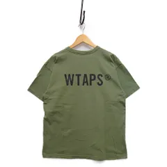 激安通販の ⭐️wtaps⭐️半袖Tシャツ☆首元にwtapsのロゴ入り☆Size3