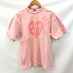 HUMAN MADE PLANT DYED T/S Mサイズ ヒューマンメイド プラントダイド Tシャツ ピンク 中古 /ｍ 250707 02338hi◇128