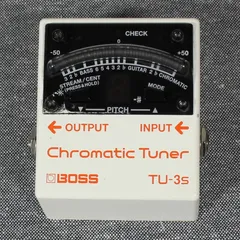 超美品 BOSS TU-3s クロマチックチューナー 中古 BOSS 【中古】 クロマチックチューナー BOSS TU-3 Chromatic