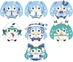 【中古】ぬいぐるみマスコット 全7種セット  「VOCALOID 雪ミク(SNOW MIKU) ふわコロりん」