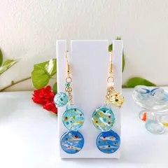 レジンヘアゴム　ヘキサゴン　水風船　おはじき　夏　乳白色　幻想的 レジンヘアゴムヘキサゴン水風船おはじき夏乳白色幻想的