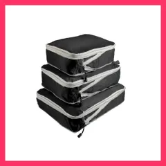 ★売れ筋★ トラベルポーチ 圧縮 3点 セット 旅行ポーチ 圧縮バッグ 衣類 出張 旅行 おしゃれ 大容量 ポーチ 圧縮袋 衣類整理 収納 便利 インナーバッグ メンズ レディース