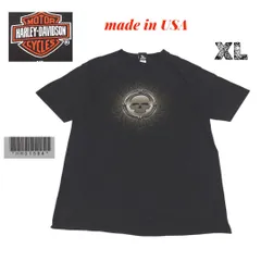 USA製HARLEY-DAVIDSON半袖ＴシャツXLブラック