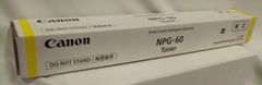 キヤノン　 純正未使用　 NPG-60 イエロー　【大阪より発送】