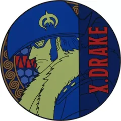 【中古】コースター X・ドレイク ラバーコースター 「一番くじ ワンピース EX 悪魔を宿す者達 vol.2」 G賞