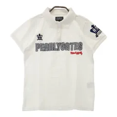 サイズ：0 PEARLY GATES パーリーゲイツ 055-8160504 半袖ポロシャツ  ホワイト系 [240101412415] ゴルフウェア レディース ストスト