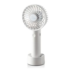 【新品】ELECOM 小型ハンディファン flowflowflow FAN-U204WH [ホワイト]のサムネイル