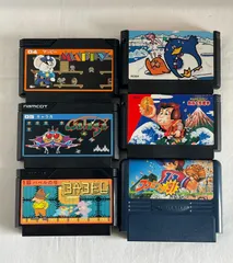 【中古】ファミコン ソフトセット（6個）