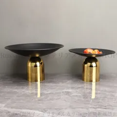 中国風の金属製トレイ リビングルーム ダイニングルーム デスクトップ エントランス 装飾 ゴールド