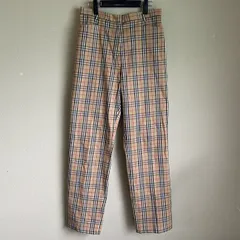 O283 BURBERRY GOLF ノバチェック柄 スラックス ゴルフウェア　サイズUSA　8　メンズレディース　ズボンパンツボトムス