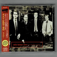 【国内盤中古CD】ナイン・ビロウ・ゼロ / ライヴ！ [MECI-25143] NINE BELOW ZERO / LIVE AT THE VENUE