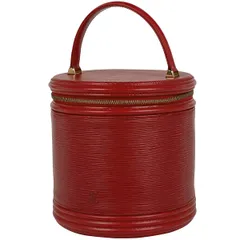 【在庫一掃】 【ジャンク品】ルイ・ヴィトン Louis Vuitton カンヌ バニティバッグ ハンドバッグ エピ カスティリアンレッド M48037 レディース 【中古】