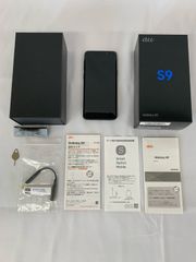 Galaxy S9 SCV38 [SCV38SKA]  Midnight Black  au