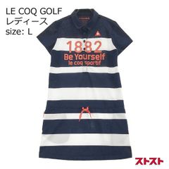 美品COUP DE CHANCE ワンピース ハーフジップ ボーダー Lサイズ - メルカリ