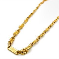 美品 CELINE セリーヌ チェーン ヴィンテージ ネックレス アクセサリー ゴールド k5107