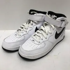 【加古川店】 中古 NIKE | ナイキ スニーカー Air Force 1 Mid White/Black DV0806-101 ホワイト 【126】
