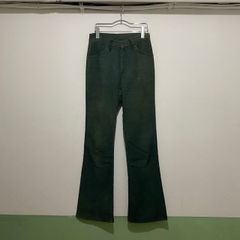 70s LEVIS 646 1532 CORDUROY GREEN W28 MINT