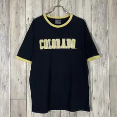 OLD COLOSSEUM リンガーネック 半袖 Tシャツ TEE L