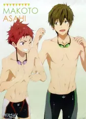 【中古】ポスター(アニメ) A2オリジナルポスター 橘真琴＆椎名旭 「タイトーくじ本舗 映画 ハイ☆スピード!-Free! Starting Days-」 オリジナルポスター賞