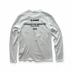 JIL SANDER ジルサンダー Back Logo Print Longsleeve T-Shirts バックロゴプリント長袖Tシャツ