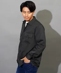 新品 未使用 JIGGYS SHOP(ジギーズショップ)サファリ長袖シャツ 217406 ブラックのサムネイル