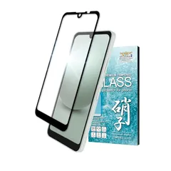 シズカウィル AQUOS wish3 用 / wish2 用 / wish 用 ガラスフィルム 強化ガラス 全面保護 保護フィルム フィルム 液晶保護フィルム ブラック 1枚入り