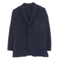 Mackintosh マッキントッシュ テーラードジャケット G1D11-212-28 カシミヤ チェック テーラード ジャケット ネイビー系【中古】のサムネイル