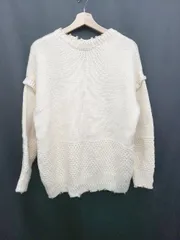 ◇ ⊇ Simplicite シンプリシテェ 3WAY 長袖 ニット カーディガン サイズF ライトベージュ系 レディース E  【1507160014308】