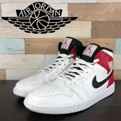 NIKE AIR JORDAN 1 MID ナイキ エアジョーダン 1 ミッド ホワイト 27.5cm U08997 554724-116