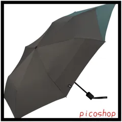 通勤 後ろが長い 濡れない 通学 バックパック リュック 男性 メンズ おしゃれ 大きい 55cm 晴雨兼用 雨傘 傘袋ポケット グレー×ブルーグリーン FOLDING PROTECT BACK UX004-932-002 UNISEX 折りたたみ傘 Wpc.