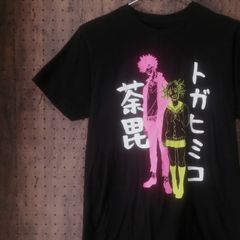 FUNIMATION  アニメ　僕のヒーローアカデミア　「荼毘/トガヒミコ」プリントTシャツ　サイズＳ