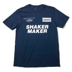 【新品 正規品 】OASIS バンド Tシャツ Shakermaker Track ネイビー
