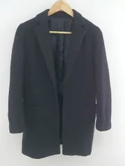 ◇ COMME CA ISM コムサイズム ウール混 長袖 コート サイズ7 ネイビー レディース P  【中古】 【1211140010197】