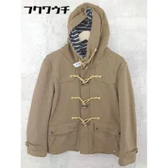 ■ grn ジーアールエヌ ジップアップ 長袖 ダッフル コート サイズL ブラウン レディース 【中古】 【1002802388705】のサムネイル