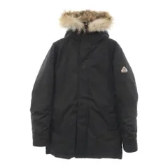 PYRENEX (ピレネックス) ANNECY FUR アヌシー ファーフーデッド ダウンジャケット ブラック W19P1