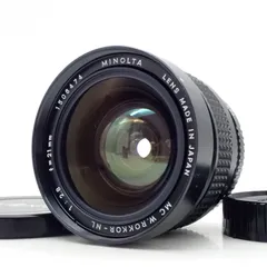 2026年最新】ミノルタ MD W.ROKKOR 20mm F2.8の人気アイテム - メルカリ 2026年最新】ミノルタ MD W.ROKKOR 20mm F2.8の人気アイテム - メルカリ