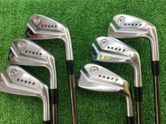 【良品】グローブライド オノフ クロ 2022 メンズアイアンセット 6本 R KURO（オノフ） グローブライド オノフ 2024 ONOFF FORGED IRON