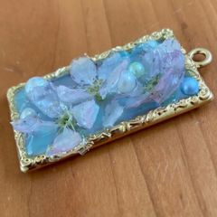 染め桜のペンダント　チェーン　パーツ　セミオーダー