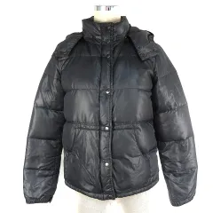 アルアバイル allureville ジャケット ダウン 長袖 スタンドカラー ジップアップ フード 厚手 ナイロン 無地 2 グレー アウター /BTのサムネイル